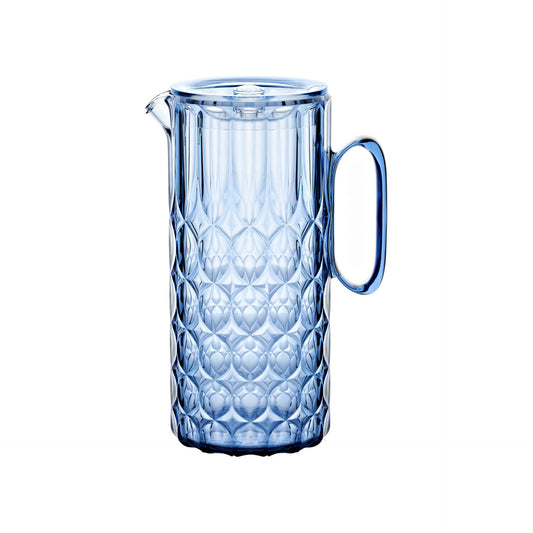 Vanity carafe with blue lid 1750 cc
