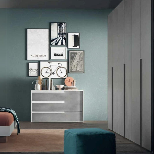 Armadio 6 ante battenti 276x60,3x250 cm