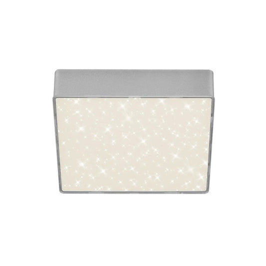 Flame Star LED-Deckenleuchte 16 cm 11 W 1000 lm Silber