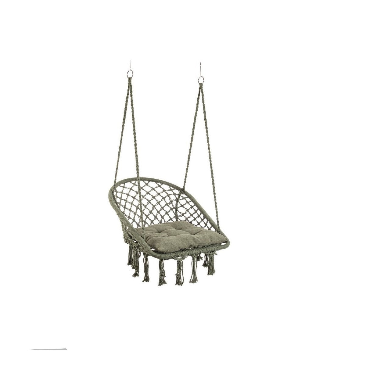 Bizzotto hanging hammock Javier green Ø88x130h