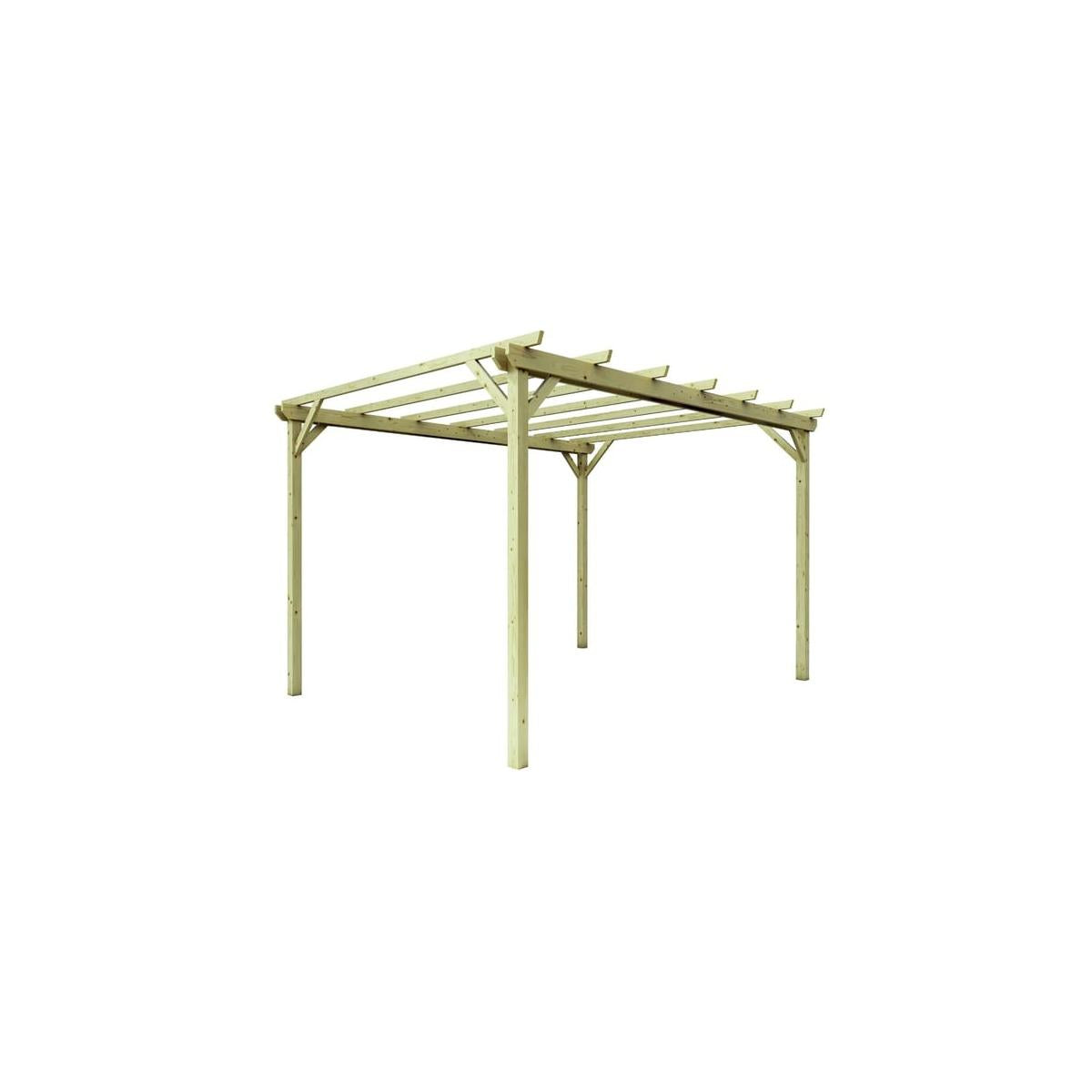 Pergola conifera impregn. 3x4x2