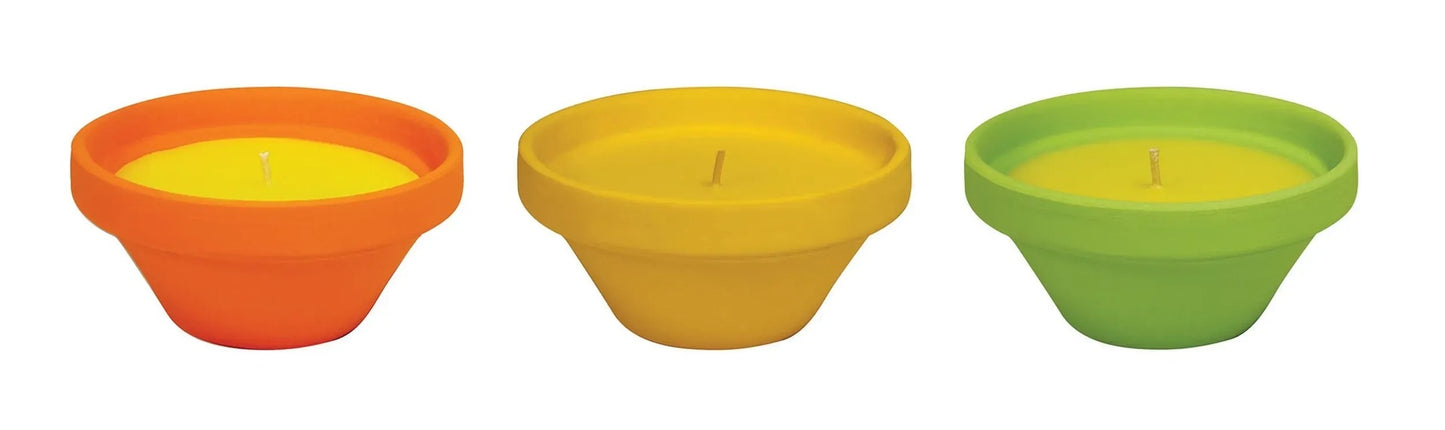 Antizanzare vaso in terracotta alla citronella Flortis Caribe Ø 12 cm