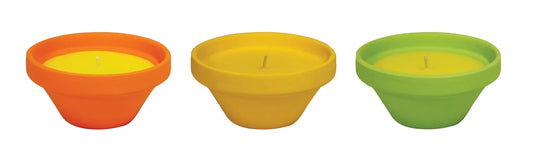 Antizanzare vaso in terracotta alla citronella Flortis Caribe Ø 12 cm