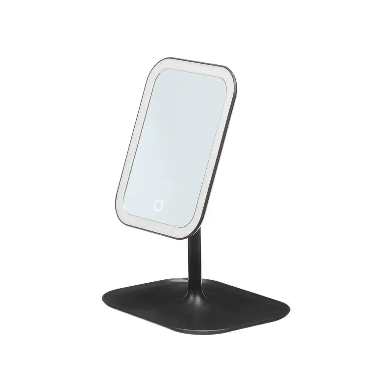 Black LED mirror 29x16.5x6h cm