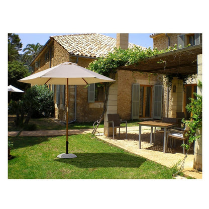 Bizzotto Syros Regenschirm 3 m naturfarben